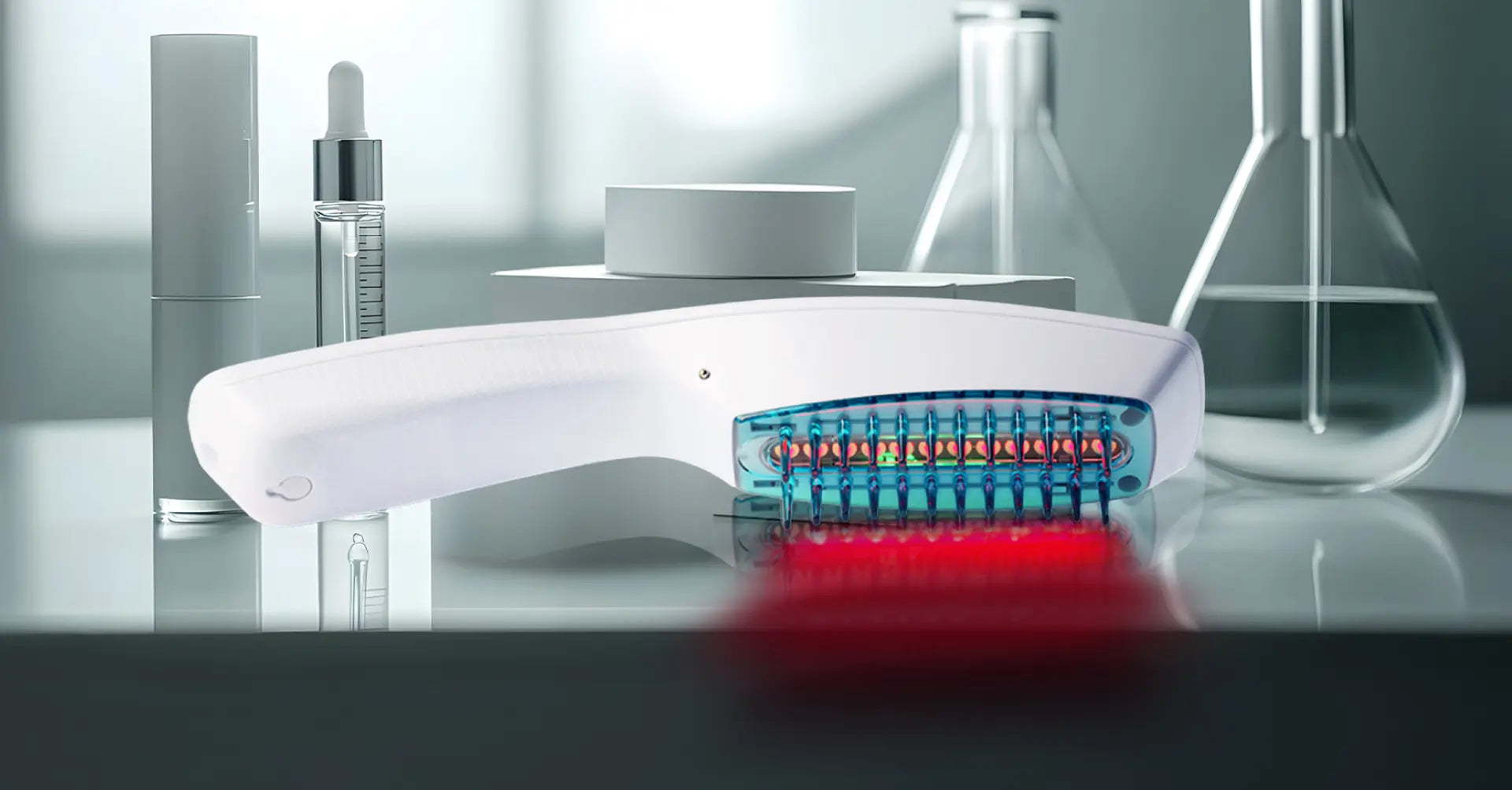 การใช้แสงเลเซอร์พลังงานต่ำในการรักษาภาวะผมบางจากพันธุกรรม ทั้งแบบเดี่ยวและร่วมกับยา (Munck et al., 2014)