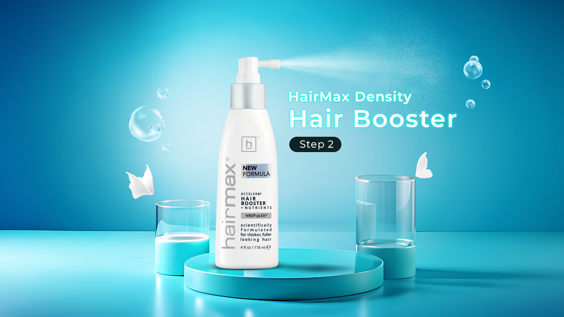 HairMax ACCELER8® Hair Booster + Nutrients