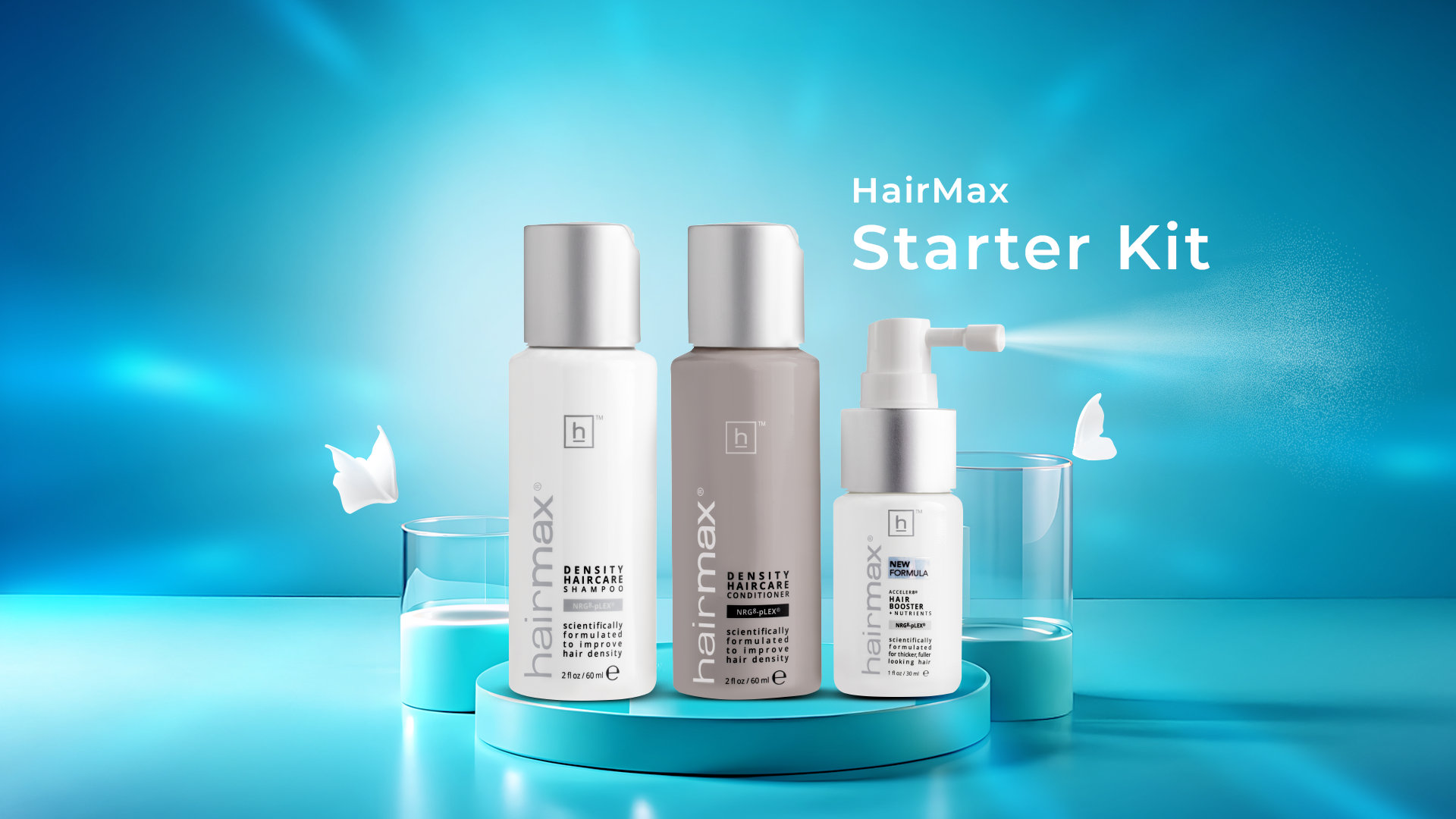 HairMax 3 Density Pieces Starter Kit